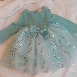 Ice Blue 2T Dress